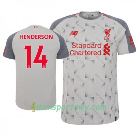 Koszulka Liverpool Jordan Henderson 14 Trzeci Koszulki Piłkarskie 2018-2019 Krótki Rękaw